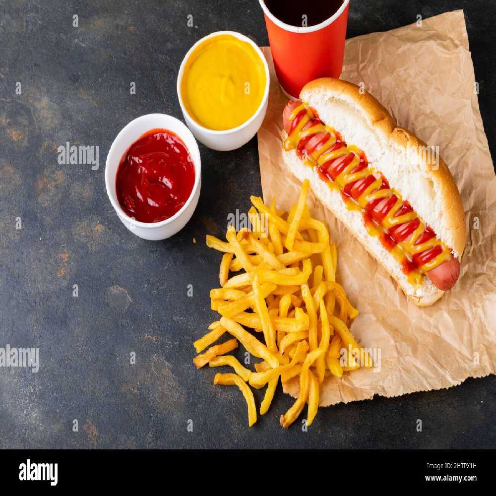 Sosisli'm Menü (1 Sosisli/1 Patates Cips/1 (200ml) Şişe Kola)